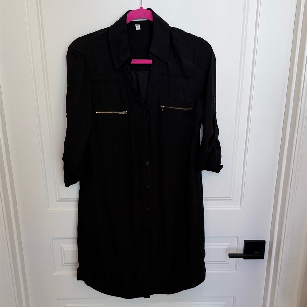 Express Black Mini Dress